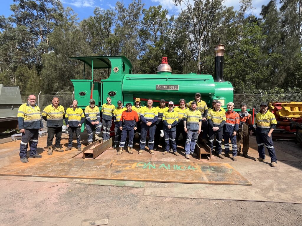 Programmed team completes Corrimal Train Restoration